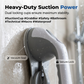 🔥50% OFF! Drill-Free Suction Grab Bar🚿 No Drilling! Instant Safety Support!