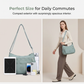Lightweight Multi-Pocket Nylon Crossbody Bag