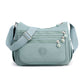 Lightweight Multi-Pocket Nylon Crossbody Bag
