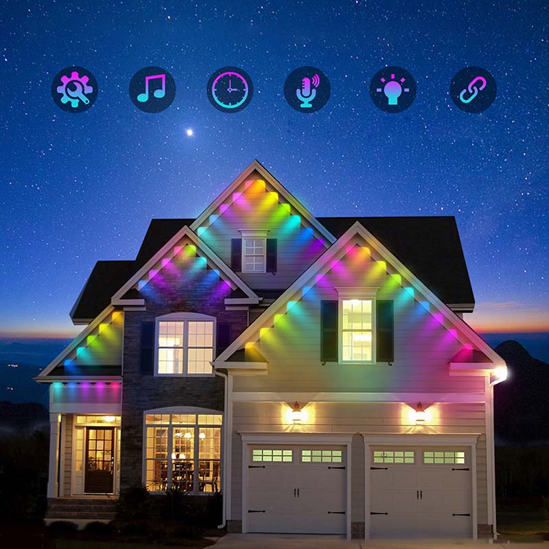 🎊Christmas Sale 49% OFF🎊Smart RGB Outdoor Lights Strings