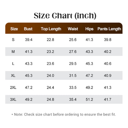 Women's V-Neck Top & Wide-Leg Pants