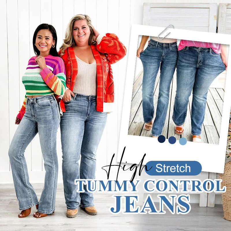 ✨HOT SALE 49% OFF👖High Stretch Tummy Control Jeans1