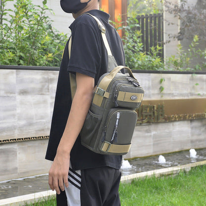 🎒✨Adjustable Oxford Cloth Chest Bag – Lightweight, durable & versatile. Perfect for hands‑free daily carry. Stylish & practical! 🌟