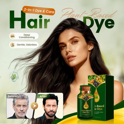 🌸Flash Sale⚡50K+ SOLD! Almost Gone🔥Gentle Plant-Based Quick-Use Hair Dye -50%OFF!