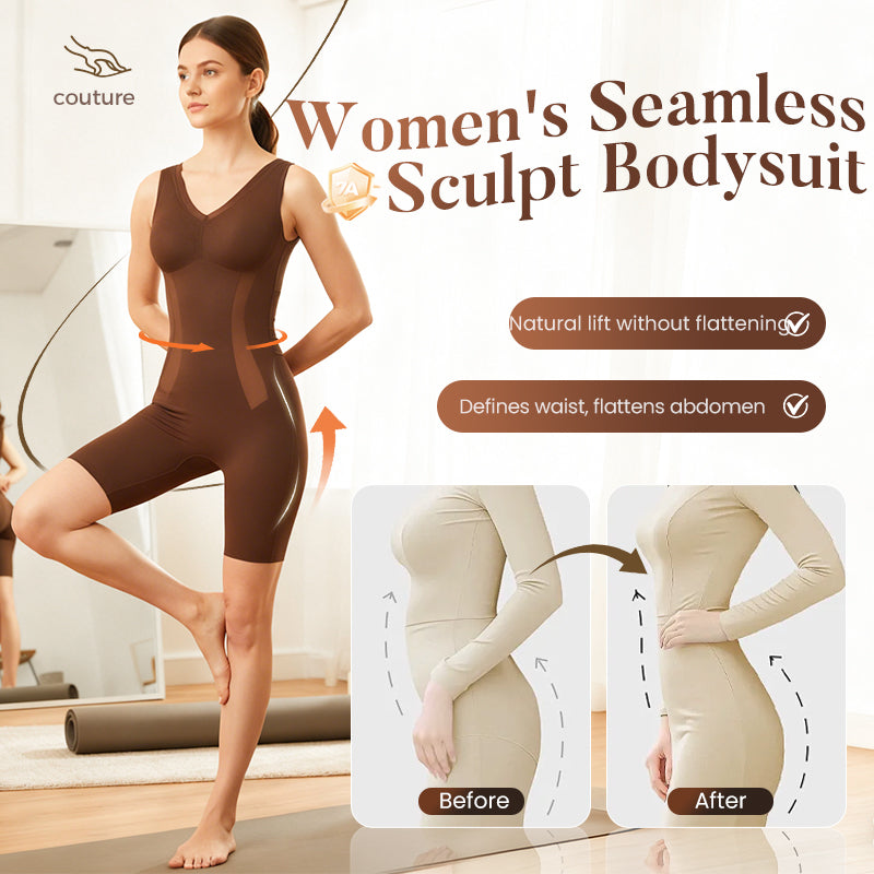 ⏳Limited-time 50% off⏰Tummy Tuck & Hip Lift Traceless One-piece Shapewear👙