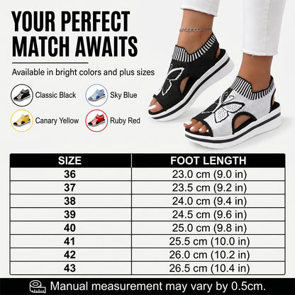 Women's Casual Peep-Toe Platform Beach Sandals