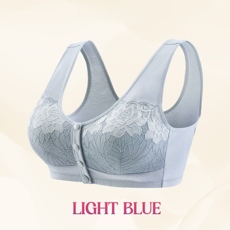 ⏳Limited-time 50% off⏰Comfortable Wireless Shaping Front-Fasten Bra👙