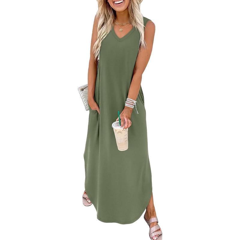 🎉50% Off🌷Vacation Beach Sundresses with Pockets