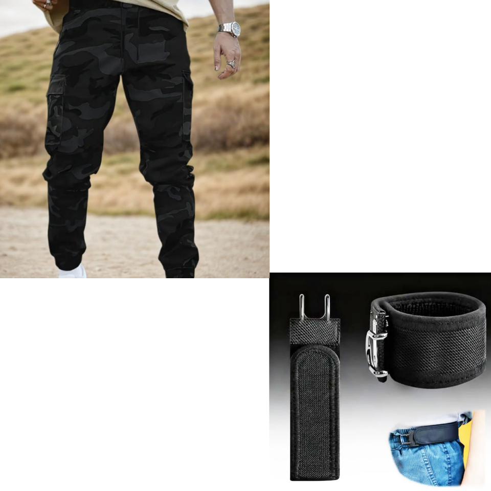 👖 Rugged Tactical Work Pants – 💪 Durable Nylon-Cotton | 🔧 Multi-Pocket | 🌲 Outdoor & Work Ready