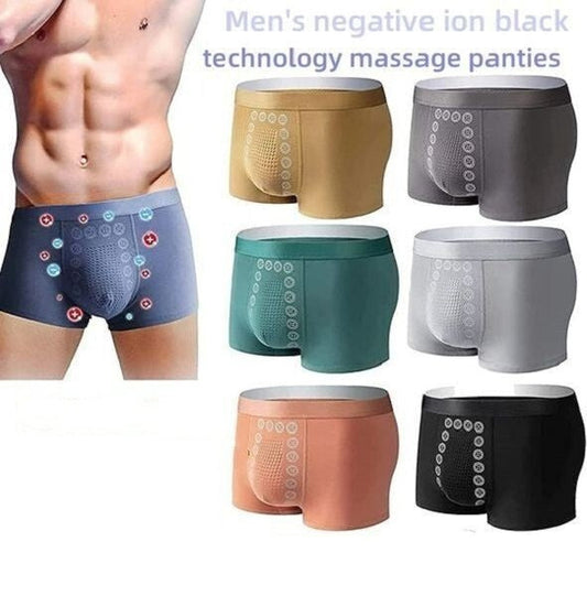 ✨HOT SALE✨Men' s Modal Negative Ion Bacteria Resistant Underpants