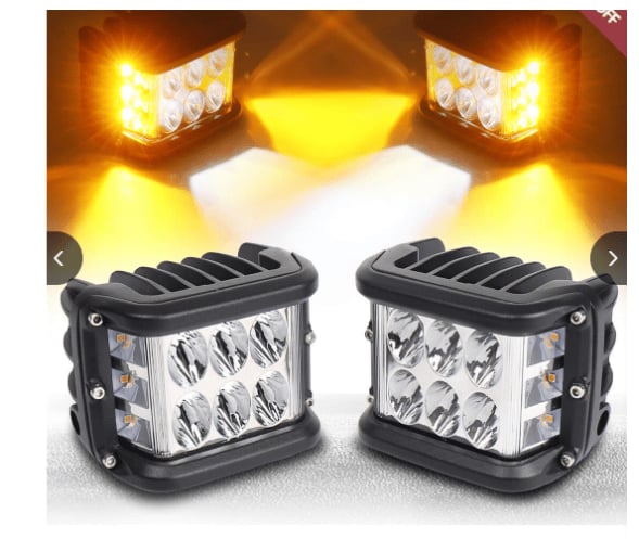 🎉 Limited time offer 50%Off🎉 double-sided two-color LED car lights.