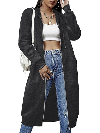 🔥Women Casual Zip up Fleece Hoodies