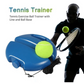 🎾50% OFF NOW! Rebound Tennis Trainer Kit with Stable Weighted Base – Adjustable Elastic Rope Self Practice Tennis Training Tool, Portable Solo Tennis Swing Accuracy Trainer for Indoor Outdoor Backyard