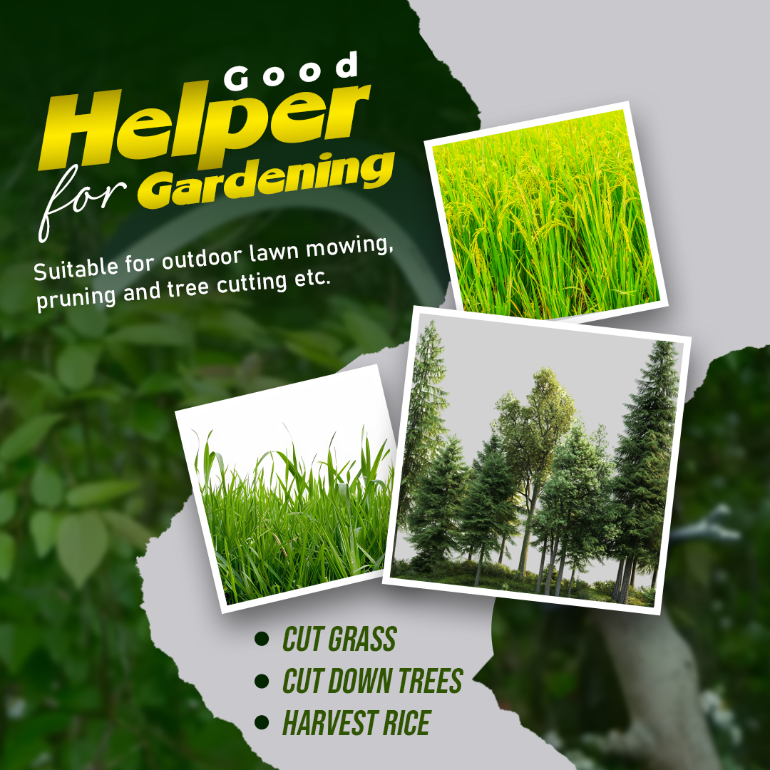 🔥Black Friday & Christmas Early Bird Sale🔥 Multifunctional  Portable Grass Sickle Cutter Head