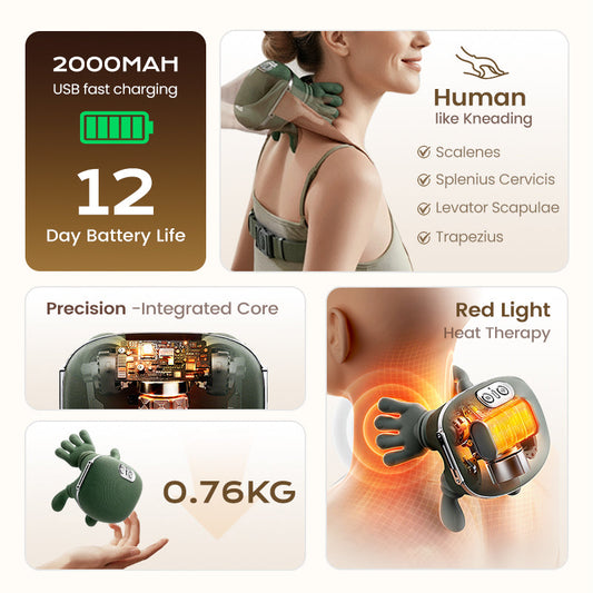 Cozy Christmas Neck Hug - 3-Speed Smart Massager⏳ While Supplies Last