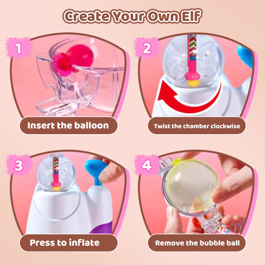 🎁Xmas Sale 50% OFF 🔥DIY Bubble Kit with Pump for Kids