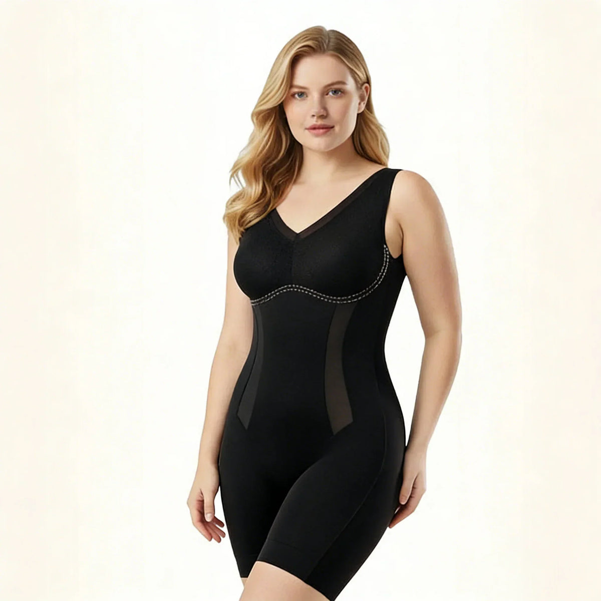 ⏳Limited-time 50% off⏰Tummy Tuck & Hip Lift Traceless One-piece Shapewear👙