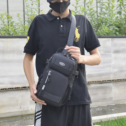 🎒✨Adjustable Oxford Cloth Chest Bag – Lightweight, durable & versatile. Perfect for hands‑free daily carry. Stylish & practical! 🌟
