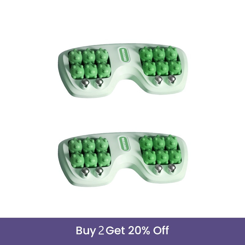 ⏰Hot Sale💜Portable Dual Foot Massage Roller💜