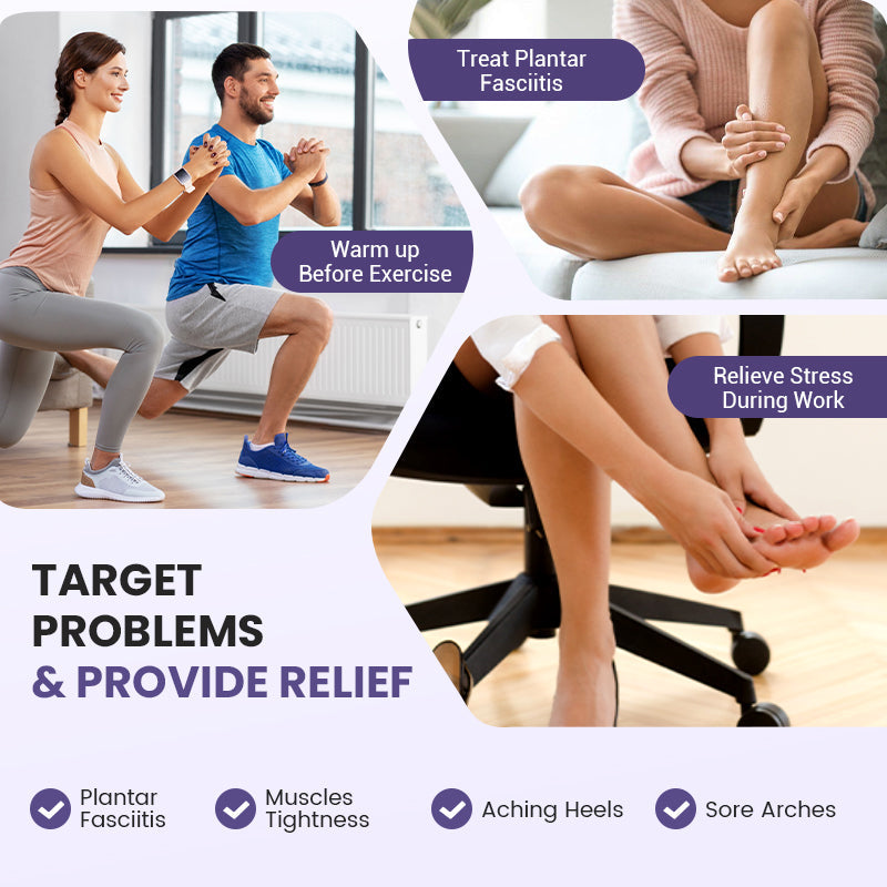 ⏰Hot Sale💜Portable Dual Foot Massage Roller💜