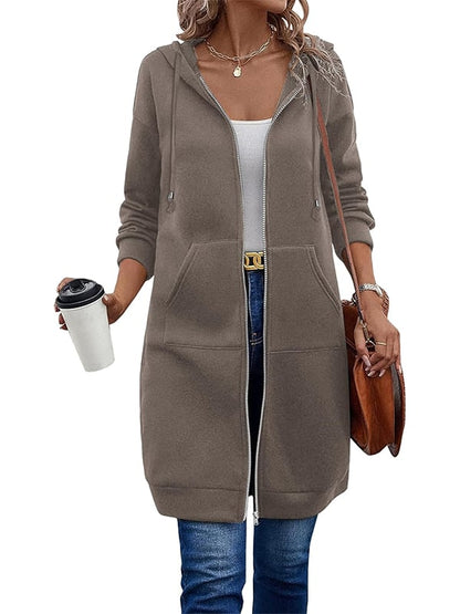 🔥Women Casual Zip up Fleece Hoodies