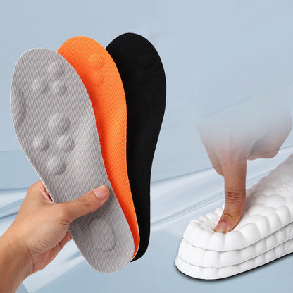 🔥4D Shoe Cloud Insoles for Men Women, Soft Memory Foam Orthotic Shoe Inserts Sports Insoles