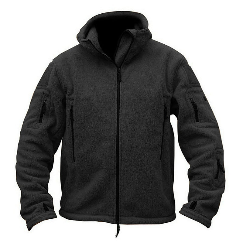 Outdoor Fleece Tactical Hooded Top -👍Warm and Multi-pocket design!