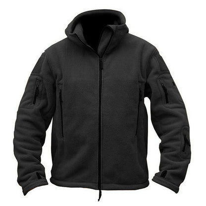 Outdoor Fleece Tactical Hooded Top -👍Warm and Multi-pocket design!