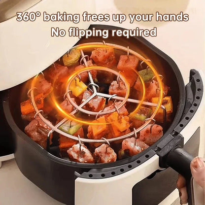 🥩Air Fryer Barbecue Grill Vertical Kebab Grill + Free Heat-Resistant Gloves🍤