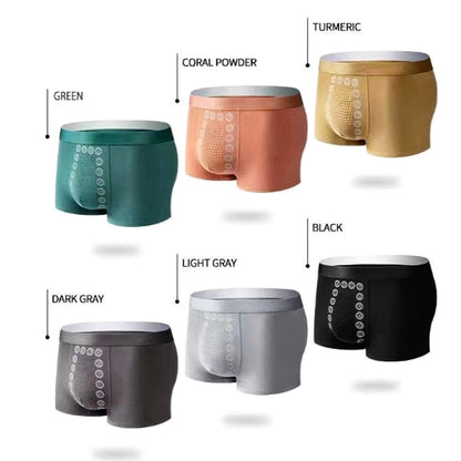 ✨HOT SALE✨Men' s Modal Negative Ion Bacteria Resistant Underpants -4pcs
