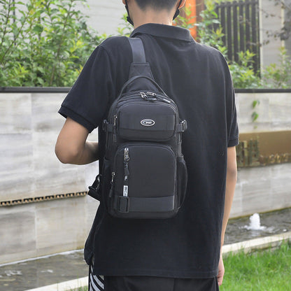 🎒✨Adjustable Oxford Cloth Chest Bag – Lightweight, durable & versatile. Perfect for hands‑free daily carry. Stylish & practical! 🌟