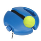 🎾50% OFF NOW! Rebound Tennis Trainer Kit with Stable Weighted Base – Adjustable Elastic Rope Self Practice Tennis Training Tool, Portable Solo Tennis Swing Accuracy Trainer for Indoor Outdoor Backyard
