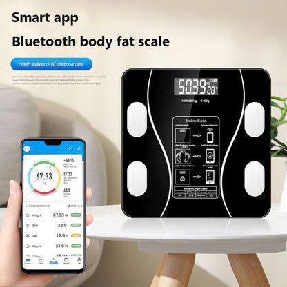 🔥Smart BMI Digital Wireless Weight Scales with LCD Display