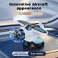 🔥Solar powered airplane shaped car ornaments