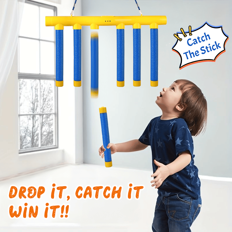 🎄Christmas Sale 50% OFF!!🎁The Reflex Game-Catching Sticks Game Reaction Training Toy
