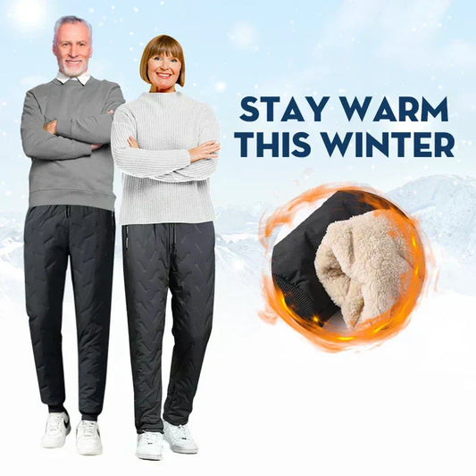 ❄️Unisex Fleece-Lined Waterproof Pants -❤️‍🔥Surviving the UK winter with ease!