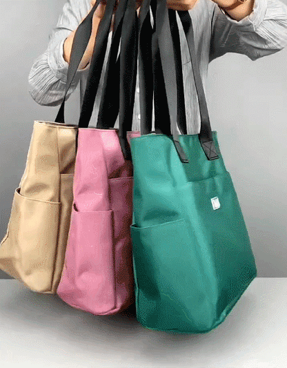 🔥Large Capacity Water Repellent Multi Pocket Nylon Shoulder Bag👜