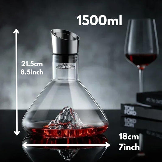 🔥2025 Hot Sale❤️‍🔥Waterfall Quick Red Wine Decanter Home Ideas