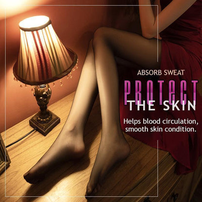 💋👠Anti-run nude-colored stockings—a new choice for elegant travel!
