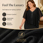 🌸2026 Summer Specials💐Rhinestone V-Neck Cape Dress with Chiffon Overlay
