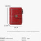 🔒RFID✨Anti-Theft Short Zipper Wallet | Stylish Ladies' Multi-Card Slot Buckle Purse 💳
