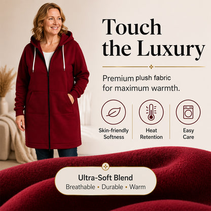 🔥Women Casual Zip up Fleece Hoodies