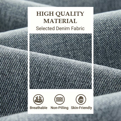 💎 Men's Loose Straight Jeans – Breathable, Relaxed Fit & Effortless Summer Style 👖