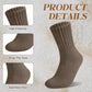 ⚡⚡LAST DAY EACH ONLY £1.99!!🧦5 Pairs Women's Solid Mid-calf Socks🎁