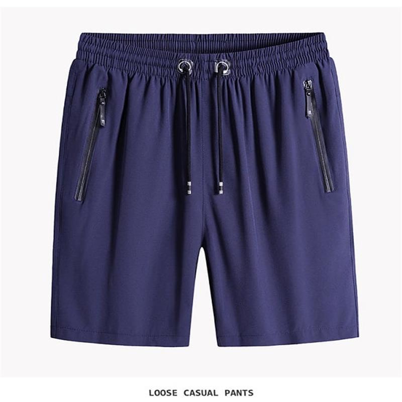 🔥50% OFF🔥Men's Plus Size Ice Silk Stretch Shorts