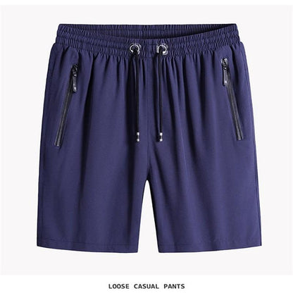 🔥50% OFF🔥Men's Plus Size Ice Silk Stretch Shorts