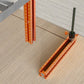 🧲 4-Sided Laser Scale Magnetic Level Scribing Tool | Multi-Purpose Aluminum Woodworking Marking Ruler