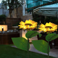 📢📢50% OFF !! ⏰ Sunflower Solar Lights – Auto On/Off, 14H Glow, IP65 Waterproof ☀️