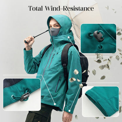 Outdoor Waterproof Sports Hooded Jacket