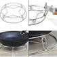 Stainless steel pot rack, round pot rack, metal pot rack, essential items for the kitchen